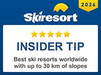 Grafik: Skiresort.de Geheimtipp – 5 Sterne